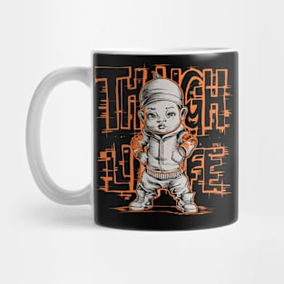 Thug Life Baby Masterpiece in Vibrant Colors Mug